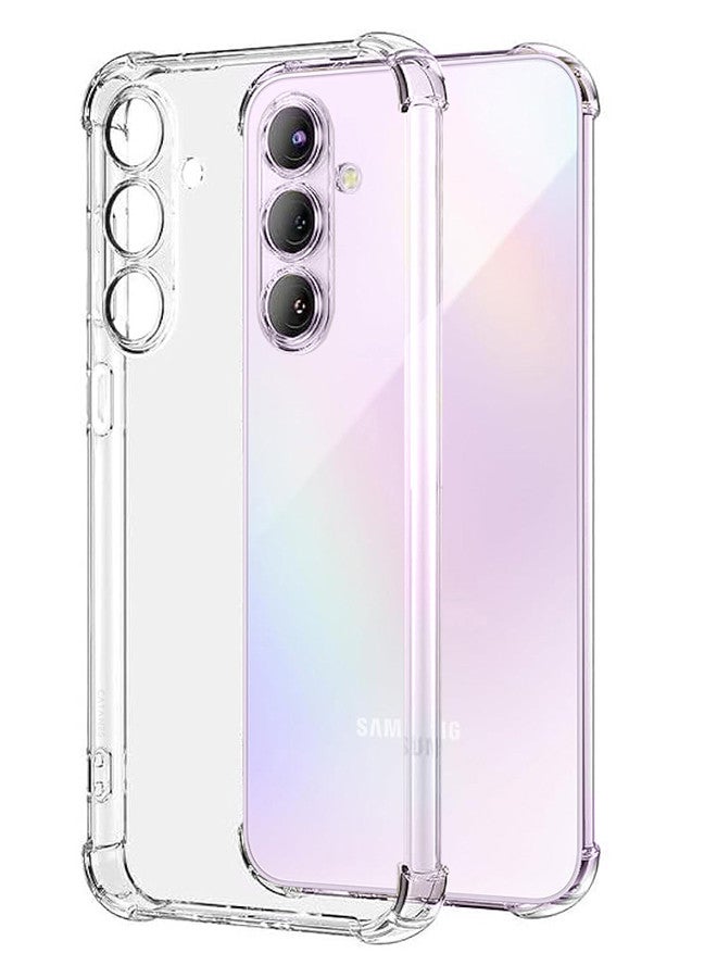CATANES (for Samsung Galaxy A35 5G) Clear Case Ultra Slim Thin Flexible Scratch Resistant Transparent TPU Shockproof Case - Image 1