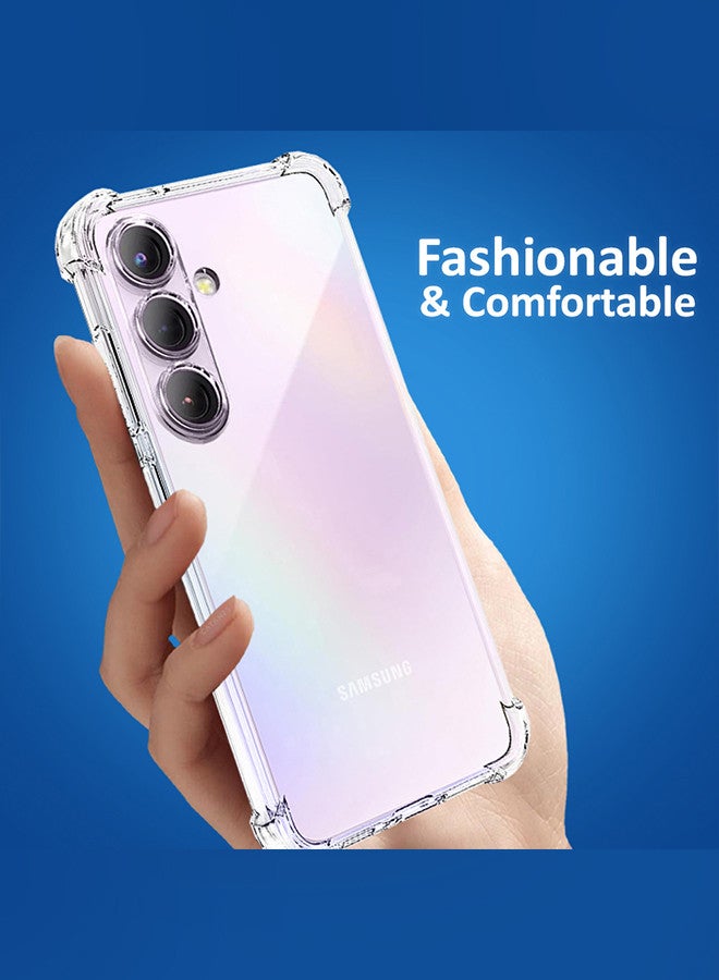 CATANES (for Samsung Galaxy A35 5G) Clear Case Ultra Slim Thin Flexible Scratch Resistant Transparent TPU Shockproof Case - Image 5