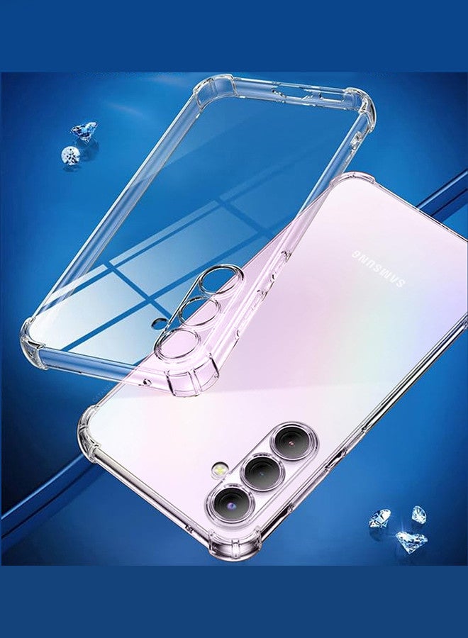 CATANES (for Samsung Galaxy A35 5G) Clear Case Ultra Slim Thin Flexible Scratch Resistant Transparent TPU Shockproof Case - Image 2