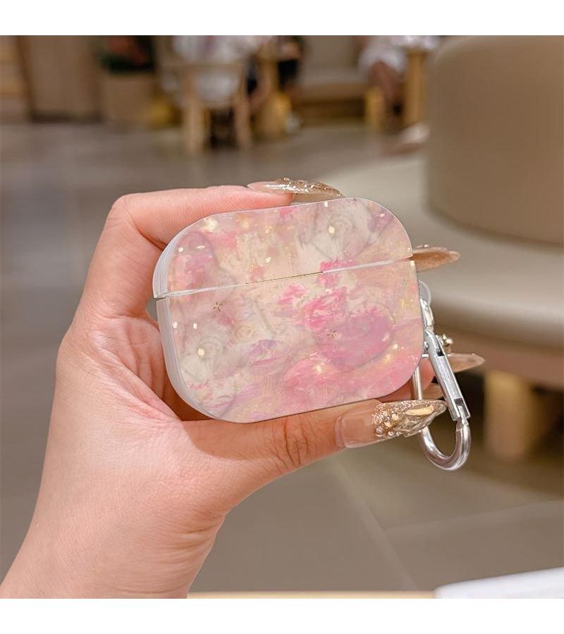 Transparent Case For Airpods Pro 1 With Keychain Protective Cover - Image 1