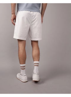 American Eagle AE Flex 8" Lived-In Linen-Blend Trekker Short  - Image 5