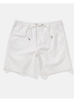 American Eagle AE Flex 8" Lived-In Linen-Blend Trekker Short  - Image 1