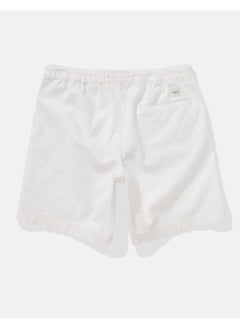 American Eagle AE Flex 8" Lived-In Linen-Blend Trekker Short  - Image 2