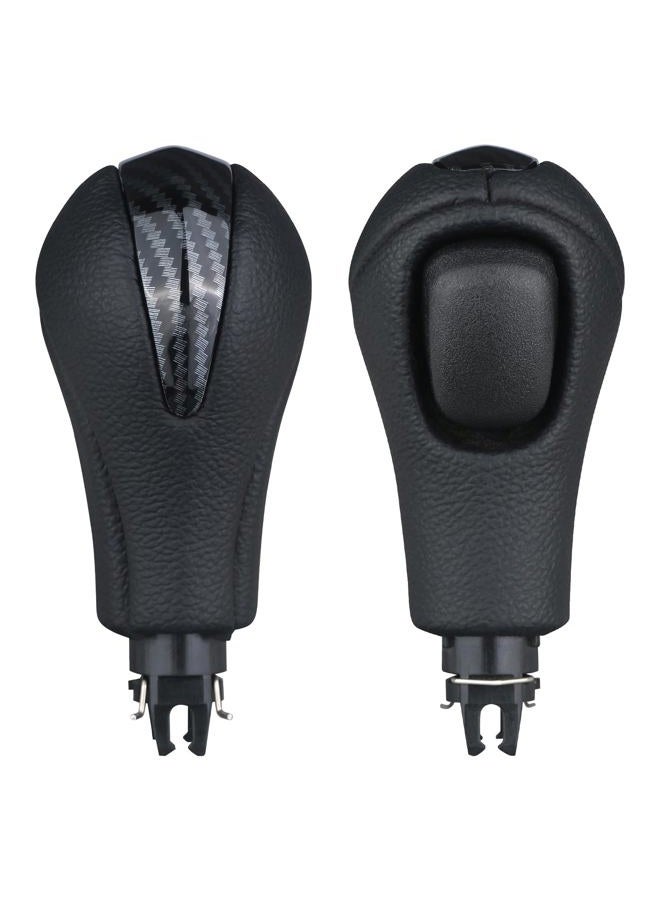 APPERFiT Automatic Shift Shifter Knob 34910-JK03A Compatible with Infiniti EX35 FX35 FX50 G25 G35 G37 Q60 QX50 QX56 QX70, Carbon Fiber - Image 4