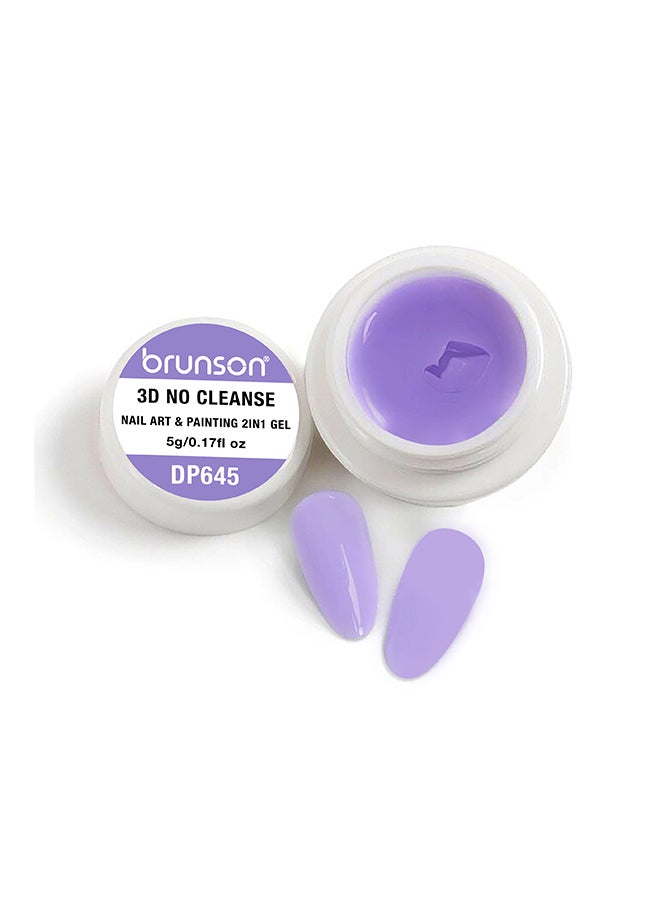 brunson Gel Paint 5g French Ombre nail art Soak off UV LED Gel Polish for Manicure Pedicure Long Lasting 3D No Cleanse Nail Art 2in1 Gel Creamy Painting Gel for 3d sculpture Good Self Leveling Rich Pigment