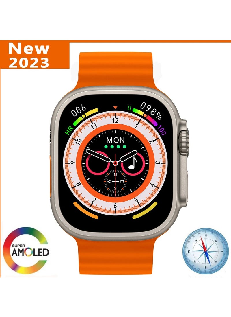 HK10 ULTRA 3 Smartwatch – 2.02" AMOLED Display