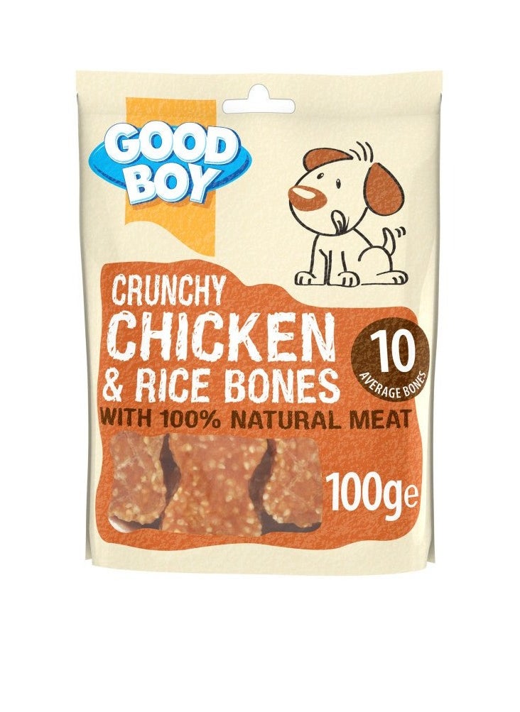 Armitage Crunchy Chicken & Rice Bones - 100G  - Image 1