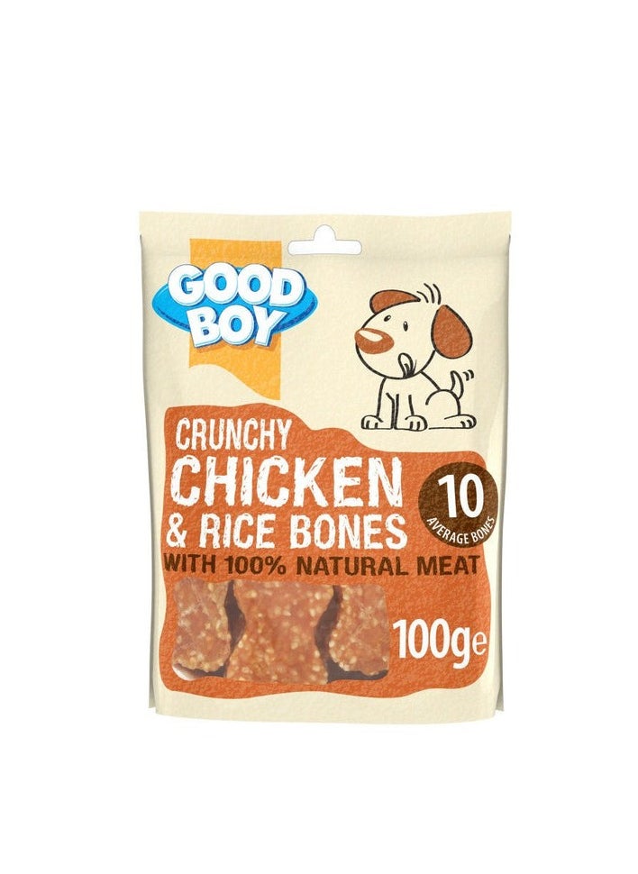 Armitage Crunchy Chicken & Rice Bones - 100G  - Image 2