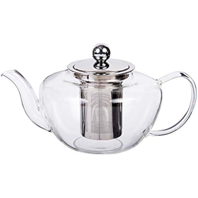 TALIONA Classic Tea Pot Stainless Steel Filter With Stainless Steel Lid 600Ml Tl2213436 - Image 2