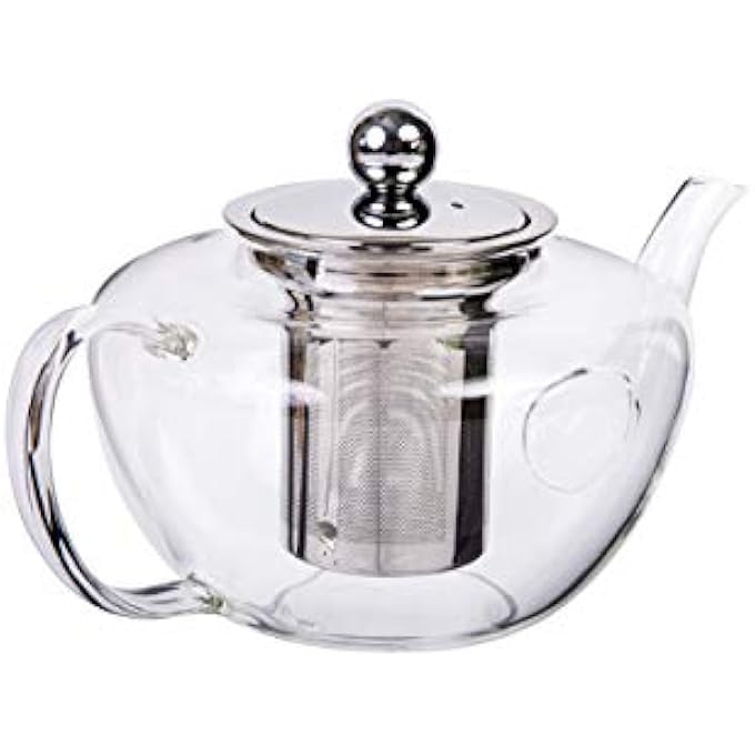 TALIONA Classic Tea Pot Stainless Steel Filter With Stainless Steel Lid 600Ml Tl2213436 - Image 4