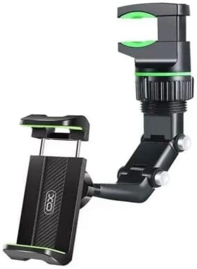 Next Next Store Car Phone Holder Rearview Mirror Mount Adjustable 360 Degree Rotation Multifunctional GPS Phone Holder 