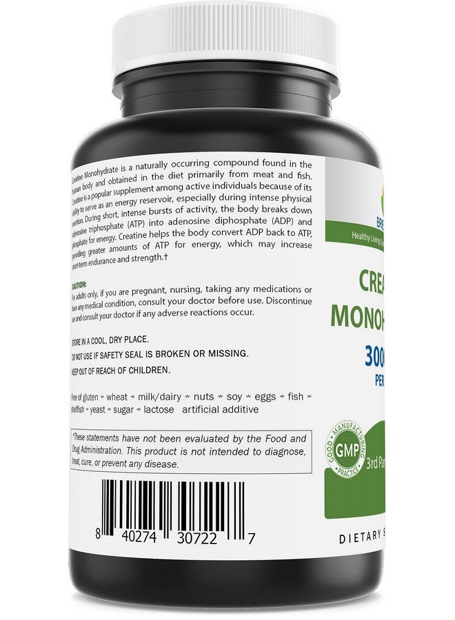 Brieofood Creatine Pills 3000 mg per Serving - 240 Tablets - 3rd Party Lab Tested for Purity & Quality - Helps Improve Athletic Performance - Image 3