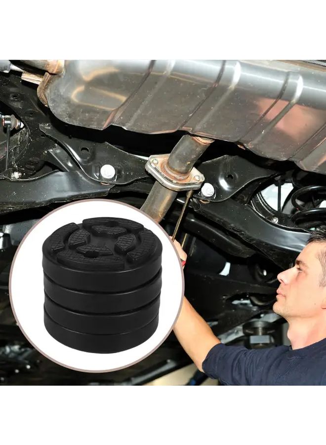 4 قطع حصيرة رفع من المطاط العالمي لأداة السيارات - Image 5