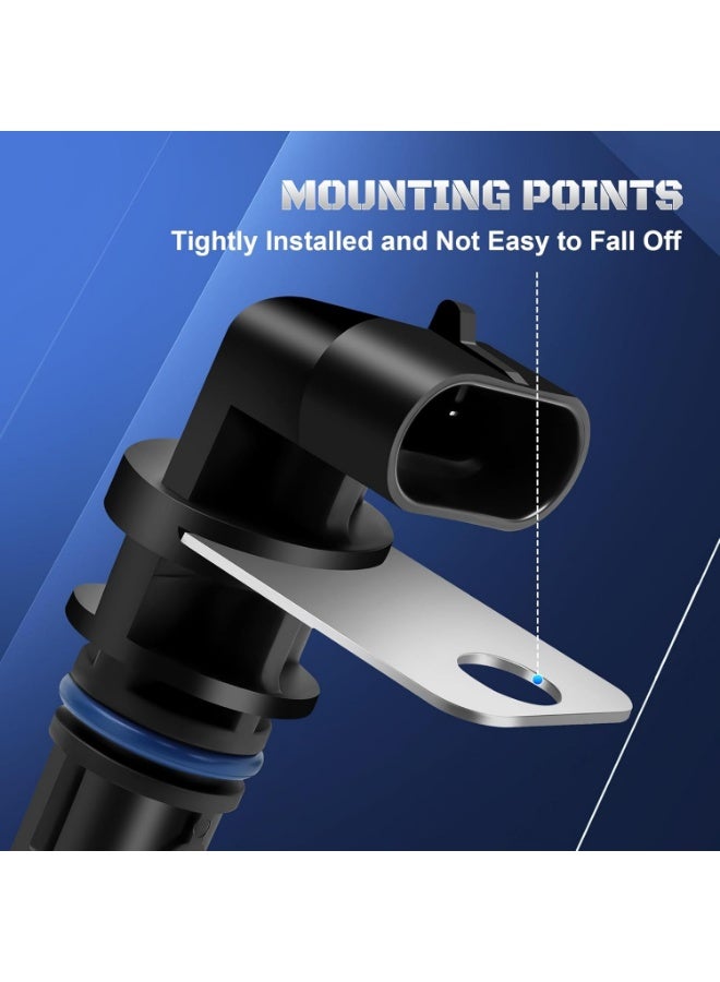 Crankshaft Position Sensor Compatible with 1999-2006 Chevy Silverado 1500 Avalanche Suburban Tahoe Trailblazer Camaro GMC Sierra Envoy Yukon Savana for Cadillac Escalade 12560228, 12555566, 5S1692 - Image 4