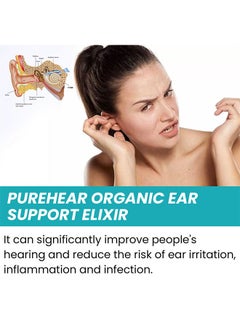 أوهو purehear العضوية الأذن حامي 30 مل ، وصفة طبية من الأعشاب الطبيعية لتخفيف طنين قطرة ، طنين النفط لتخفيف آلام الأذن ، وتحسين السمع ، طنين ، طنين تخفيف العلاج  - Image 5