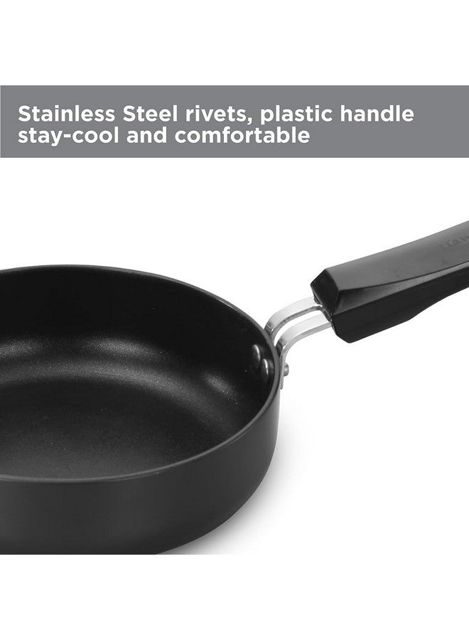 Hawkins Futura 16 cm Frying Pan, Non Stick Fry Pan, Induction Omelette Pan, Small Frying Pan, Black (INF16) - Image 3