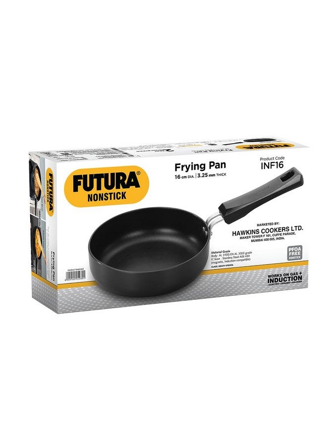 Hawkins Futura 16 cm Frying Pan, Non Stick Fry Pan, Induction Omelette Pan, Small Frying Pan, Black (INF16) - Image 5
