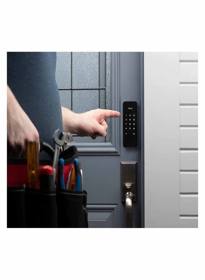 Alfred Touchscreen Keypad Pin + Bluetooth + Z-Wave (DB1-C-BL) Smart Door Lock - Image 4