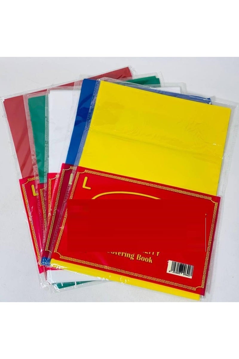 بريما جلاد الكشكول الكبيراللميع  الجلاد البلاستيك بجراب  الكيس : ١٠ جلدات   غلاف كتاب بريما لوكس ازرق - Image 2