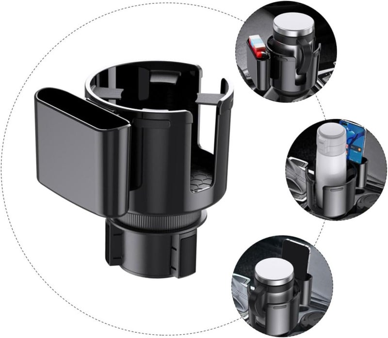 Car Cup Holder for Car Beverage and Water Bottles with Fixed Storage Compatible with Travel and Daily Use - Image 3