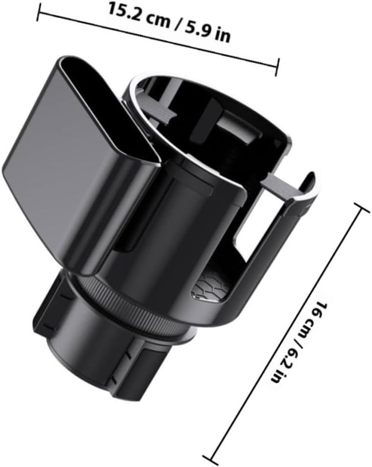 Car Cup Holder for Car Beverage and Water Bottles with Fixed Storage Compatible with Travel and Daily Use - Image 2