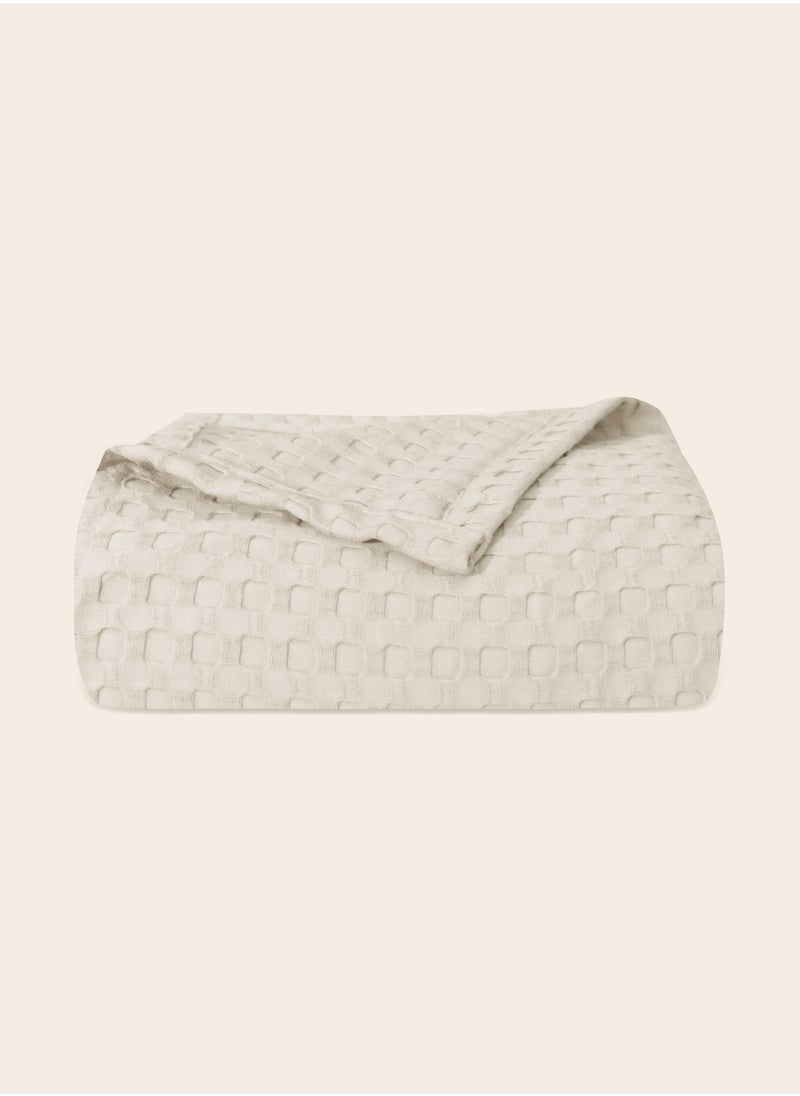 MORANO - Waffle Coverlet - Image 1