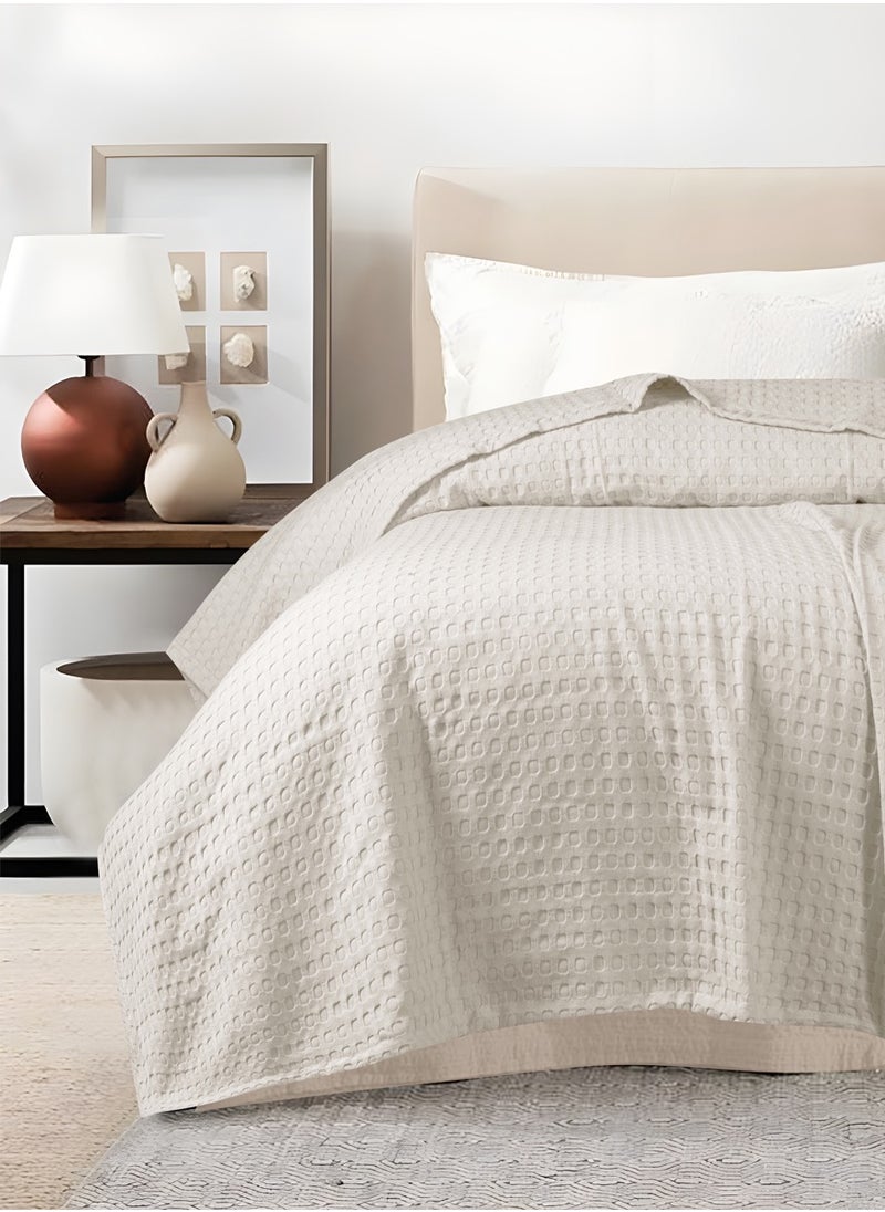 MORANO - Waffle Coverlet - Image 1