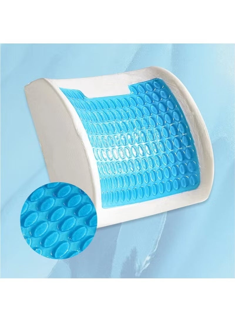 Car Memory Foam Cotton Lumbar Support Back Cushion - Image 4