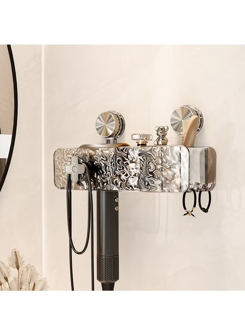 Arabest صحن صابون مع أكواب شفط قوية تخزين الحمام للأسطح الزجاجية والبلاط تركيب سهل - Image 1