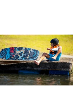 RONIX RONIX WAKEBOARDS - ATMOS KID'S PARK BOARD - SPINE FLEX - White / Blue / Red  - Image 5