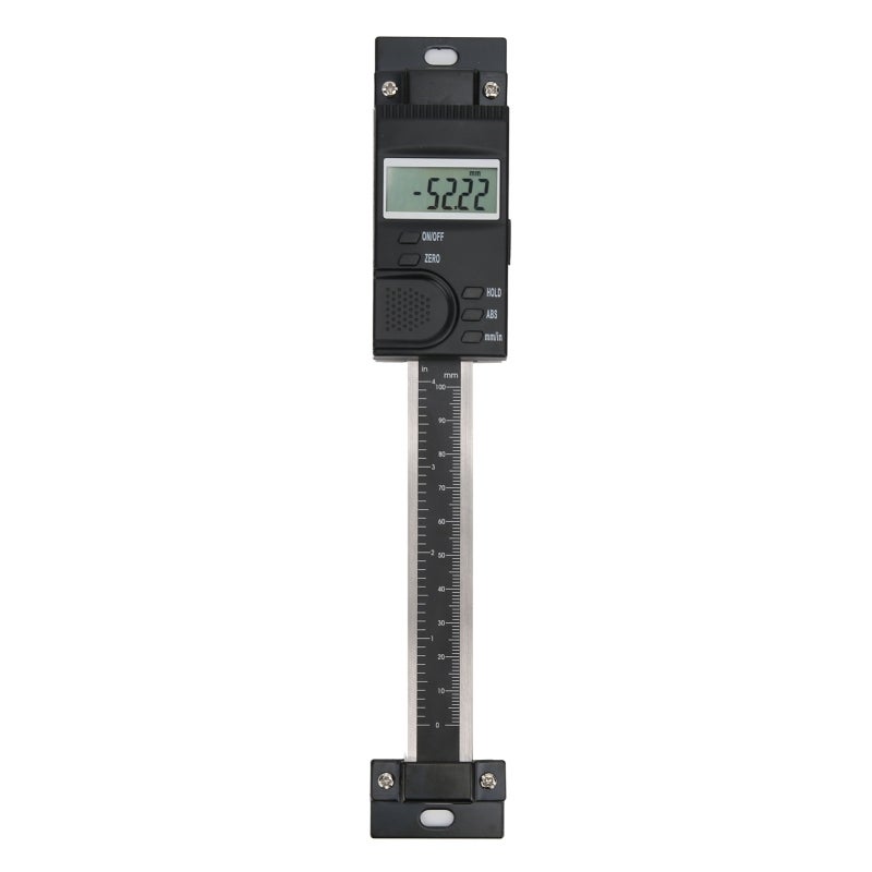 الفرجار الرقمي (Digital Vernier Caliper) 0-100 مم بدقة 0.01 مم شاشة LCD تحويل بين البوصة والمتري - إخراج بيانات مصنوع من سبائك الألومنيوم للمخارط وآلات الطحن - Image 5