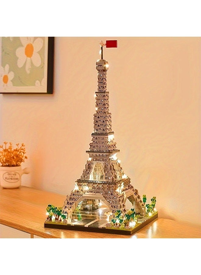 Educational Eiffel Tower Building Blocks Set - Explore World Architecture and Inspire Creativity Perfect Holiday Gift ﻿ - Image 3
