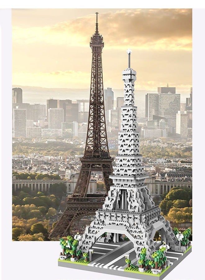 Educational Eiffel Tower Building Blocks Set - Explore World Architecture and Inspire Creativity Perfect Holiday Gift ﻿ - Image 1