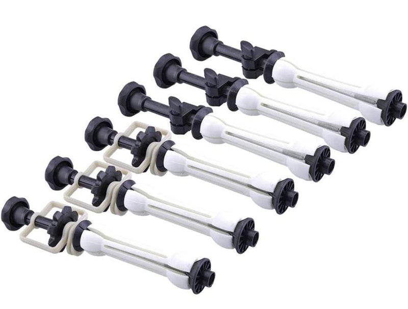 VEEPRO MVPRO Background Support Stand for 3 Rollers Background Ceiling Photo Video Studio and Wall Mounting Manual Backdrop Roller System,Chain pully - Image 1