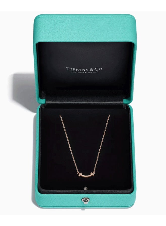 Tiffany & Co. Tiffany T Collection Mini Smile Necklace - Image 5