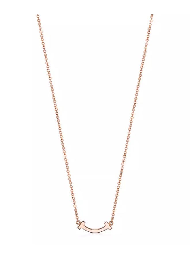Tiffany & Co. Tiffany T Collection Mini Smile Necklace - Image 4