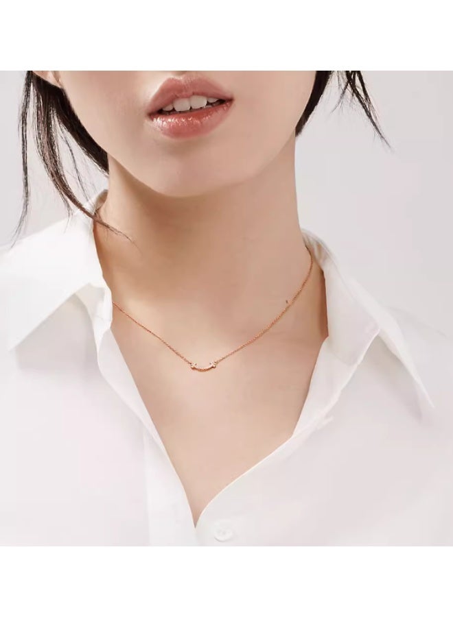 Tiffany & Co. Tiffany T Collection Mini Smile Necklace - Image 3