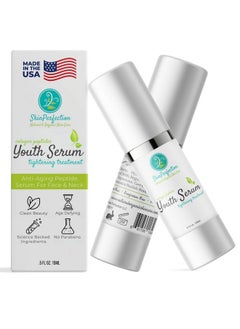 Skin Perfection Youth Serum Collagen Peptide Booster Antiaging Tightening Treatment Hyaluronic Acid Relistase Matrixyl 3000 Regu Age Syncoll Teprenone Homeostatine Spin Trap Skin Perfection .5 Oz  - Image 1
