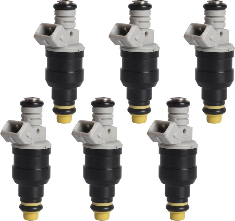 Riyhch Engine Fuel Injector Set - 6 PCS for Ford, Mazda, Lincoln, Mercury V6 Engines - Image 1