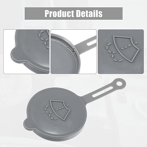 uxcell No.28915AM600 Windscreen Washer Wiper Fluid Reservoir Tank Lid Cap Cover for Nissan Altima 1993-2007 for Nissan Maxima 2004-2008 - Image 3