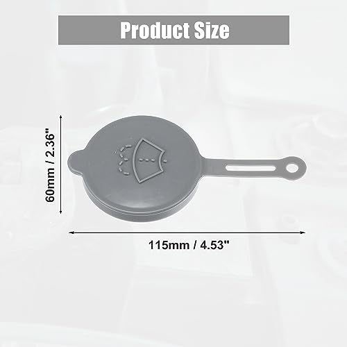 uxcell No.28915AM600 Windscreen Washer Wiper Fluid Reservoir Tank Lid Cap Cover for Nissan Altima 1993-2007 for Nissan Maxima 2004-2008 - Image 5