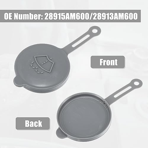 uxcell No.28915AM600 Windscreen Washer Wiper Fluid Reservoir Tank Lid Cap Cover for Nissan Altima 1993-2007 for Nissan Maxima 2004-2008 - Image 4
