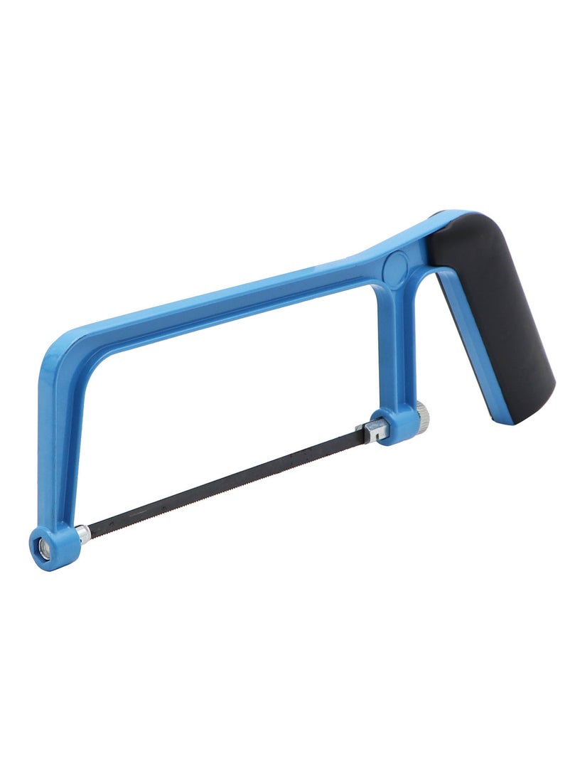 Max Germany Max Germany 349AL-06 Aluminum Junior Hacksaw Frame - Blue, 6 in  - Image 1