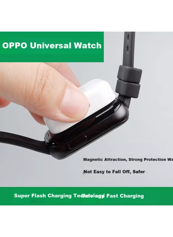 Ten Flashes Charging Dock For Oppo Watch X2/x/4pro/4/3pro/3/2/se And Oneplus 2 Watch Fast Charging Magnetic Dock - Image 3