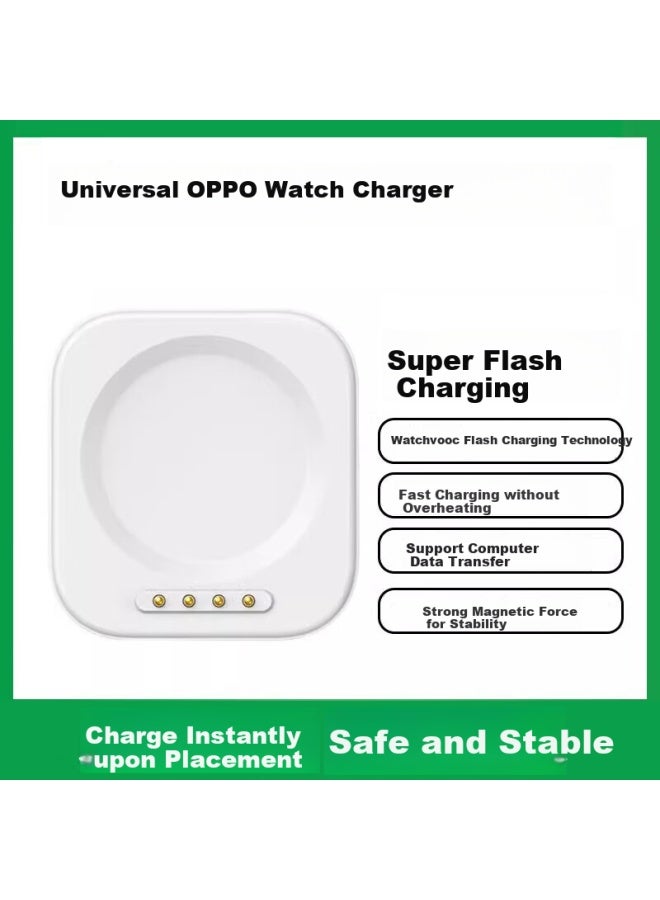 Ten Flashes Charging Dock For Oppo Watch X2/x/4pro/4/3pro/3/2/se And Oneplus 2 Watch Fast Charging Magnetic Dock - Image 2