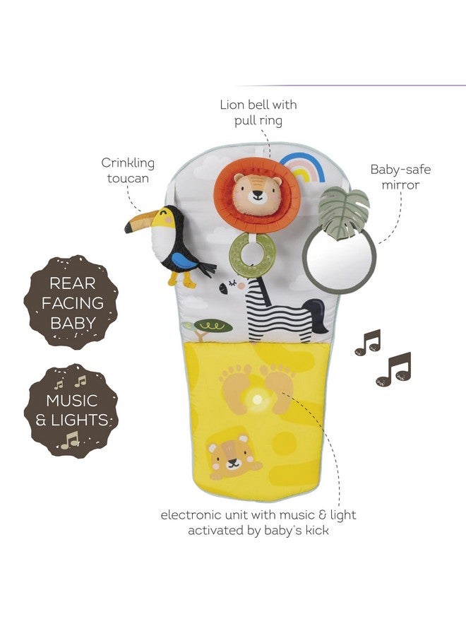 Taf Toys Musical Car Seat Toys for 0-12 Month Old Babies - Activity Center with Sensory Soft Hanging Toys and Mirror - Carseat Gift for Infants - Image 5