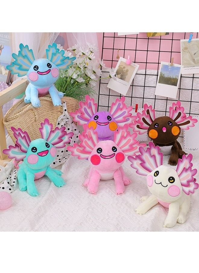 ماكدو - الكرتون السمندر دمية Axolotl أفخم هدية للأطفال لعبة السلمندر القطيفة - Image 1