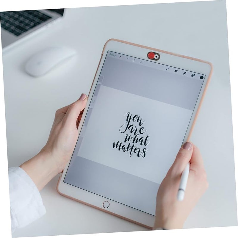 Artibetter 4 Pack Webcam Privacy Cover For Laptop Tablet Phone Camera Black - Image 3