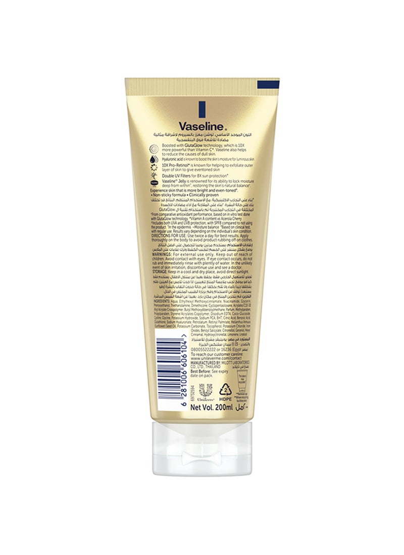 Vaseline Gluta-Hya Serum Burst UV, Flawless Glow, Essential Even Tone Body Lotion - Image 2