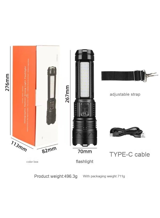 NIBEMINENT 30W Super Bright White Laser Flashlight